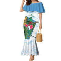 Custom Guatemala Football Mermaid Dress Vamos Los Chapines! LT14