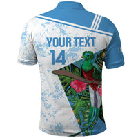 Custom Guatemala Football Polo Shirt Vamos Los Chapines! LT14