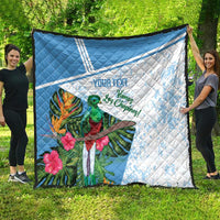 Custom Guatemala Football Quilt Vamos Los Chapines!
