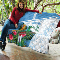 Custom Guatemala Football Quilt Vamos Los Chapines!