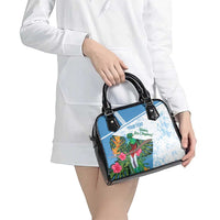 Custom Guatemala Football Shoulder Handbag Vamos Los Chapines!