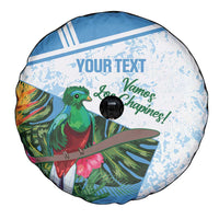 Custom Guatemala Football Spare Tire Cover Vamos Los Chapines!