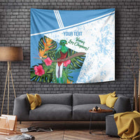 Custom Guatemala Football Tapestry Vamos Los Chapines!