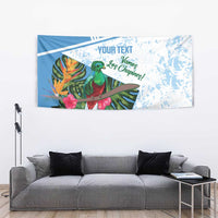 Custom Guatemala Football Tapestry Vamos Los Chapines!