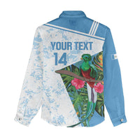 Custom Guatemala Football Women Casual Shirt Vamos Los Chapines! LT14