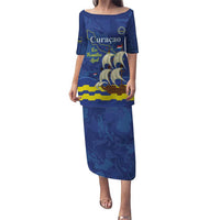 Custom Curacao Football Puletasi La Familia Azul