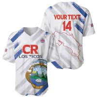 Custom Costa Rica Football Baseball Jersey Go Champions Los Ticos