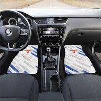 Custom Costa Rica Football Car Mats Go Champions Los Ticos