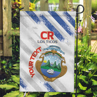 Custom Costa Rica Football Garden Flag Go Champions Los Ticos