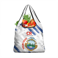 Custom Costa Rica Football Grocery Bag Go Champions Los Ticos