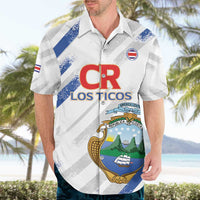 Custom Costa Rica Football Hawaiian Shirt Go Champions Los Ticos