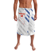 Custom Costa Rica Football Lavalava Go Champions Los Ticos