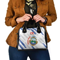 Custom Costa Rica Football Shoulder Handbag Go Champions Los Ticos