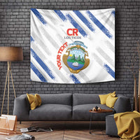 Custom Costa Rica Football Tapestry Go Champions Los Ticos