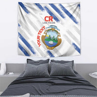 Custom Costa Rica Football Tapestry Go Champions Los Ticos