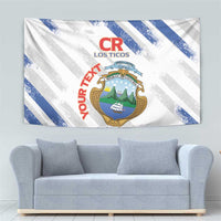 Custom Costa Rica Football Tapestry Go Champions Los Ticos