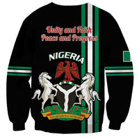 Nigeria Sweatshirt Nigeria Coat Of Arms Simple Style - Wonder Print Shop