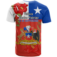 Chile Independence Day T Shirt Chilean Copihue Felices Fiestas Patrias - Wonder Print Shop