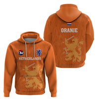 Netherlands Football Hoodie Go Oranje 2023 World Cup - Wonder Print Shop