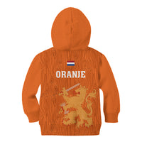 Netherlands Football Kid Hoodie Go Oranje 2023 World Cup - Wonder Print Shop