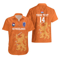 Custom Netherlands Football Hawaiian Shirt Go Oranje 2023 World Cup - Wonder Print Shop