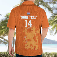 Custom Netherlands Football Hawaiian Shirt Go Oranje 2023 World Cup - Wonder Print Shop