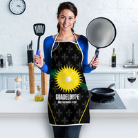 Guadeloupe Football Apron Allez Les Gwada Boys Flag Color