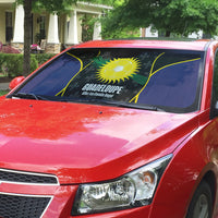 Guadeloupe Football Auto Sun Shade Allez Les Gwada Boys Flag Color