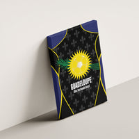 Guadeloupe Football Canvas Wall Art Allez Les Gwada Boys Flag Color