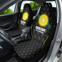 Guadeloupe Football Car Seat Cover Allez Les Gwada Boys Flag Color