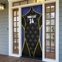 Guadeloupe Football Custom Door Cover Allez Les Gwada Boys Flag Color