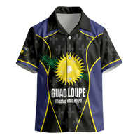Guadeloupe Football Custom Kid Hawaiian Shirt Allez Les Gwada Boys Flag Color