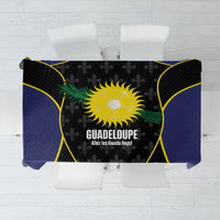 Guadeloupe Football Tablecloth Allez Les Gwada Boys Flag Color
