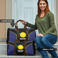 Guadeloupe Football Travel Bag Allez Les Gwada Boys Flag Color