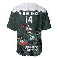 Custom South Africa Rugby Baseball Jersey Springboks 4th Champions World Cup Proud Bokke - Wonder Print Shop