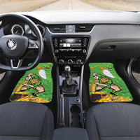 Personalised Ireland Rugby 2025 Car Mats Irish Leprechaun Saint Patrick's Day