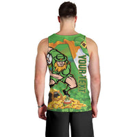 Personalised Ireland Rugby 2025 Men Tank Top Irish Leprechaun Saint Patrick's Day - Wonder Print Shop