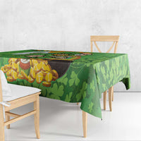 Personalised Ireland Rugby 2025 Tablecloth Irish Leprechaun Saint Patrick's Day - Wonder Print Shop