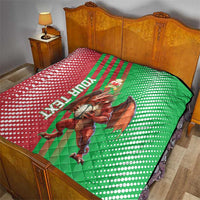 Custom Wales Rugby 2025 Quilt Go Welsh Dragon Sporty Style - Wonder Print Shop