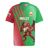 Custom Wales Rugby 2025 Rugby Jersey Go Welsh Dragon Sporty Style - Wonder Print Shop