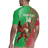 Custom Wales Rugby 2025 Rugby Jersey Go Welsh Dragon Sporty Style - Wonder Print Shop