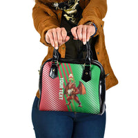 Custom Wales Rugby 2025 Shoulder Handbag Go Welsh Dragon Sporty Style - Wonder Print Shop