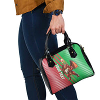 Custom Wales Rugby 2025 Shoulder Handbag Go Welsh Dragon Sporty Style - Wonder Print Shop