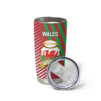 Custom Wales Rugby 2025 Tumbler Cup Go Welsh Dragon Sporty Style - Wonder Print Shop