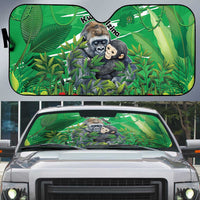Rwanda Kwita Izina Auto Sun Shade Name a Gorilla - Save a Species - Wonder Print Shop