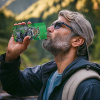 Personalized Rwanda Kwita Izina 4 in 1 Can Cooler Tumbler Name a Gorilla - Save a Species - Wonder Print Shop