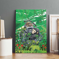 Rwanda Kwita Izina Canvas Wall Art Name a Gorilla - Save a Species - Wonder Print Shop