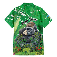 Personalized Rwanda Kwita Izina Family Matching Mermaid Dress and Hawaiian Shirt Name a Gorilla - Save a Species - Wonder Print Shop