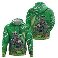 Personalized Rwanda Kwita Izina Hoodie Name a Gorilla - Save a Species - Wonder Print Shop