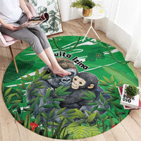 Rwanda Kwita Izina Round Carpet Name a Gorilla - Save a Species - Wonder Print Shop